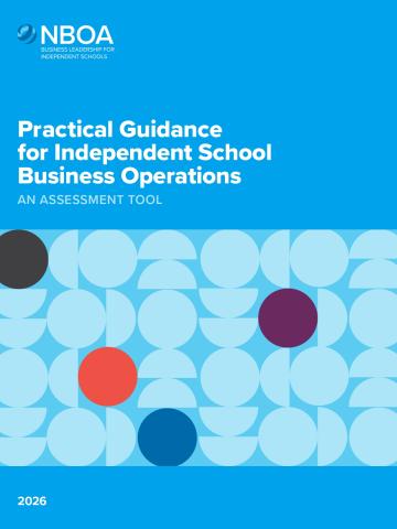 Cover of Practical Guidance for Independent School Business Operations (nonmember price)
